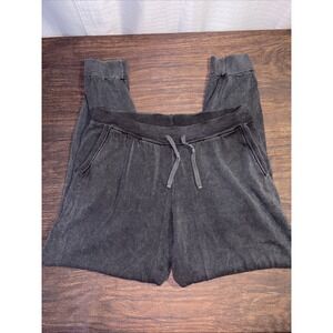 Barefoot Dreams Sunbleached Cotton Jogger Pants Women's Medium Gray